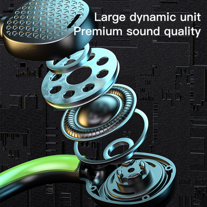 Bone-Conductive Bluetooth Headset for Music & Calls